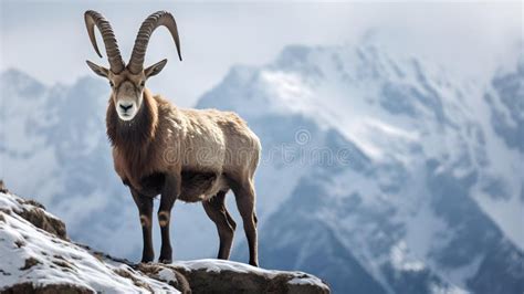  Ibex: A Majestic Mountain Climber With an Unwavering Sense of Balance!