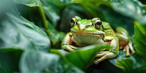  Japanese Tree Frog: An Amphibian Maestro of Disguise, Blending Seamlessly with its Verdant Surroundings!